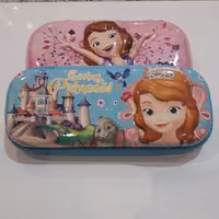 جامدادی برجسته طرح دخترانه کتابی بزرگ