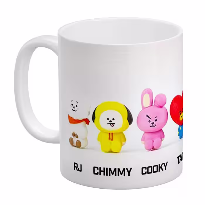 خرید ماگ-لیوان آبنبات رنگی  BTS- BT21 کد KSA0120