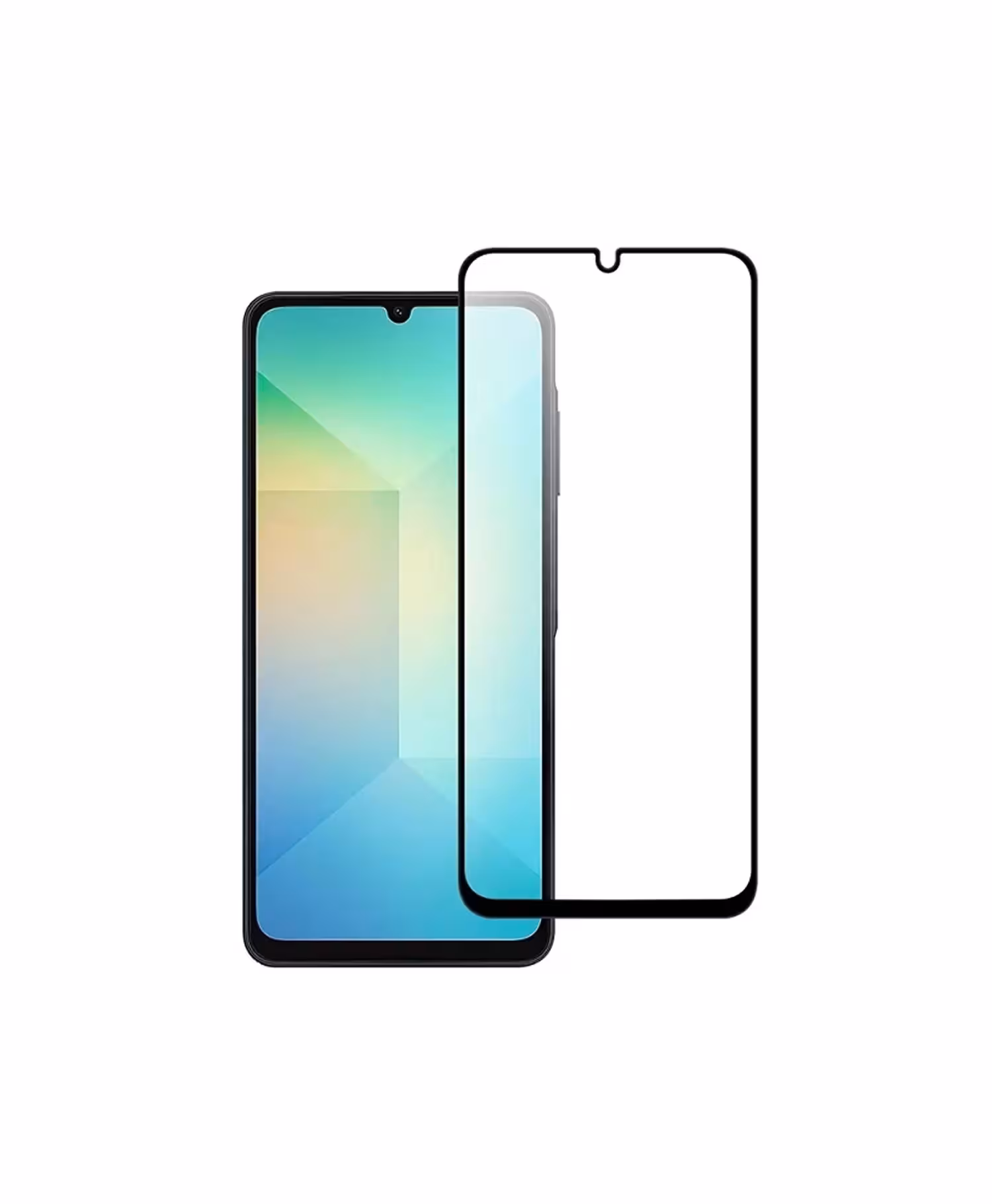 گلس فول Super D مشکی گوشی موبایل سامسونگ Samsung A26