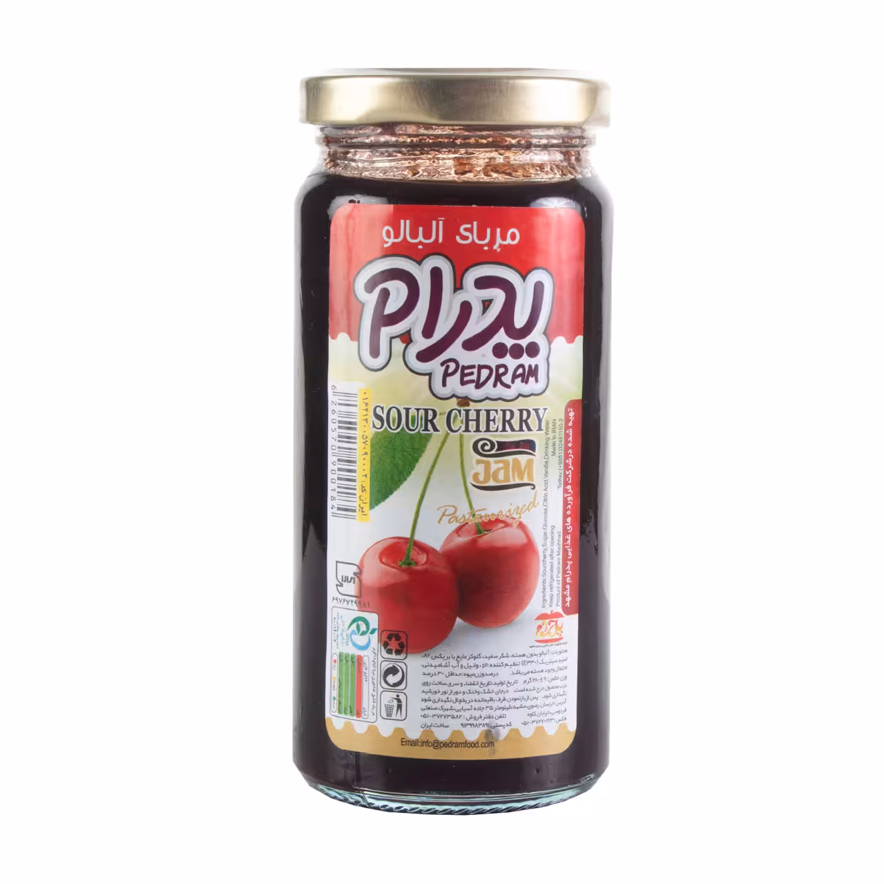 مربا آلبالو پدرام 280 گرمی