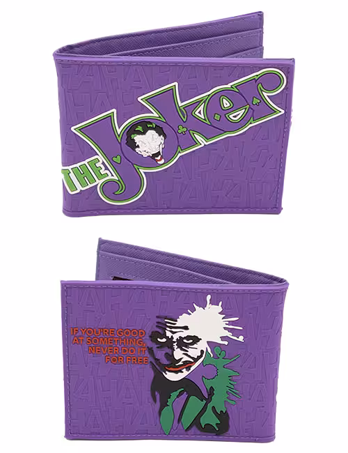 کیف پول طرح برجسته جوکر کد A