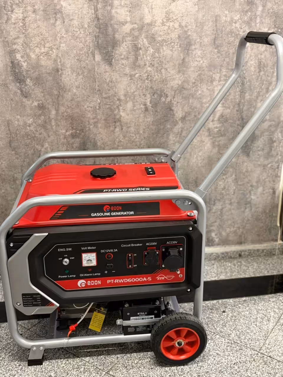 موتور برق 6کیلووات حرفه ای ادون مدل RWD-6000A-S