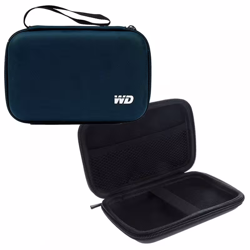 کیف هارد چرمی کوچک WD