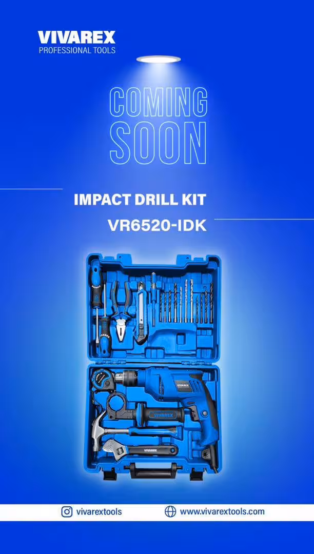 کیت 100 عددی دریل 13 میلیمتر برقی ویوارکس مدل VR6520-IDK
