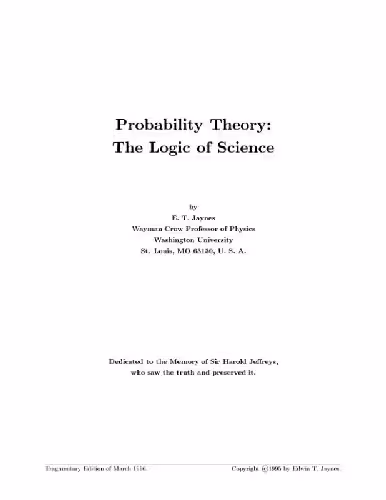 خرید و دانلود نسخه کامل کتاب Probability Theory The Logic of Science