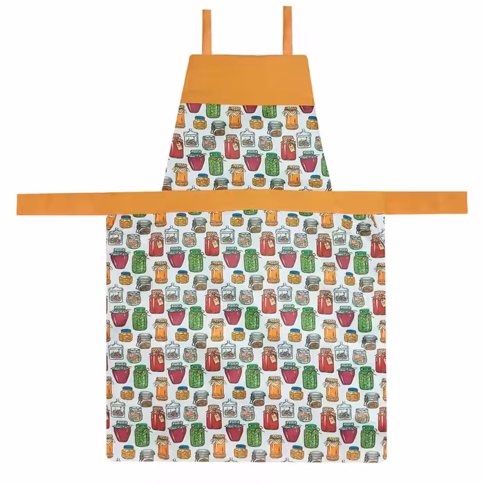 پیش بند آشپزخانه سیی مدل شیشه مربا کد 1136.15 | کالا مکس