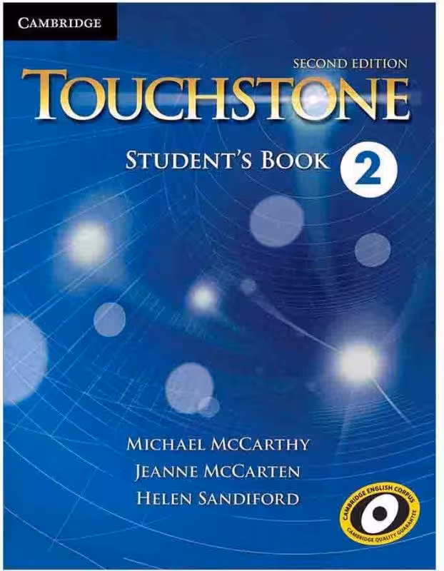 کتاب تاچ استون ویرایش دوم Touchstone 2 (کتاب دانش آموز کتاب کار و فایل صوتی)