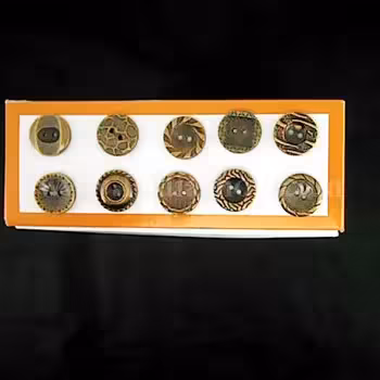 دکمه پیراهنی طرح فلزی 703 سری