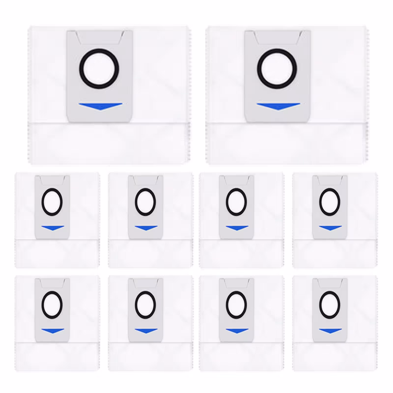 پاکت جارو رباتیک مناسب اکووکس مدل های Replacement Dust Bags for Ecovacs DEEBOT X1 OMNI / X1 Turbo / T10 Omni /T20 Omni Vacuum (10 Pack) (ارسال 10 الی 15 روز کاری)
