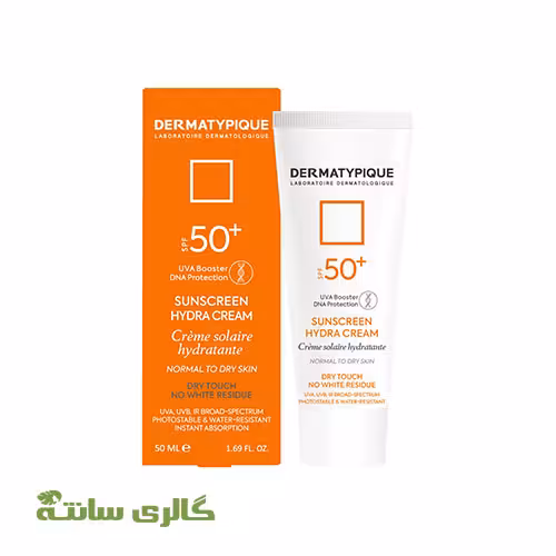 کرم ضد آفتاب بی رنگ نرمال تا خشک درماتیپیک DERMATYPIQUE کد KKPK0023