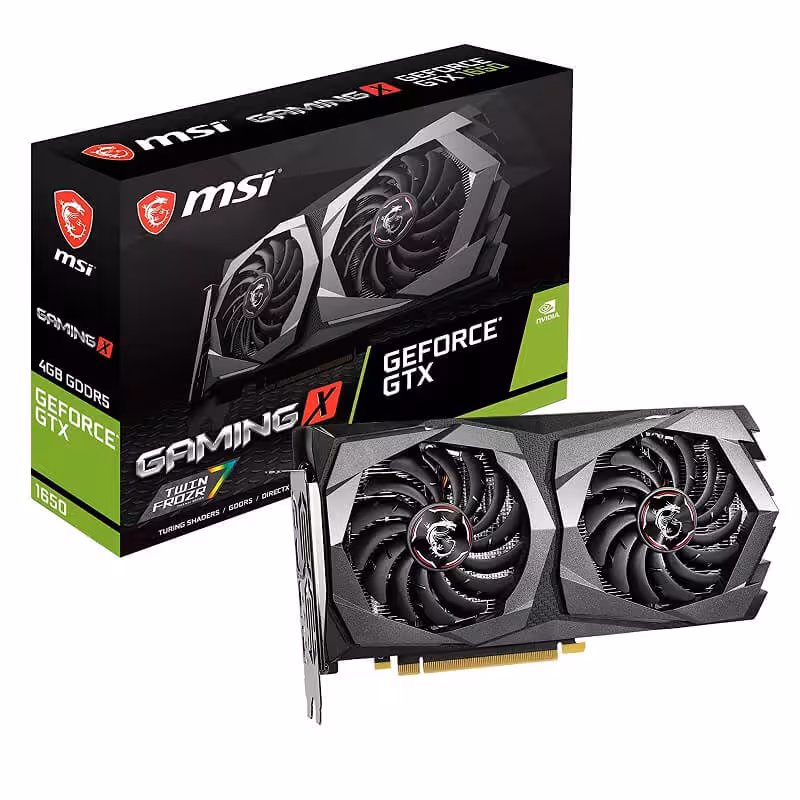 کارت گرافیک ام اس آی مدل MSI GTX 1650 Gaming X