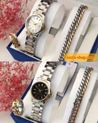 ست زنانه ساعت دستبند انگشتر 390500600