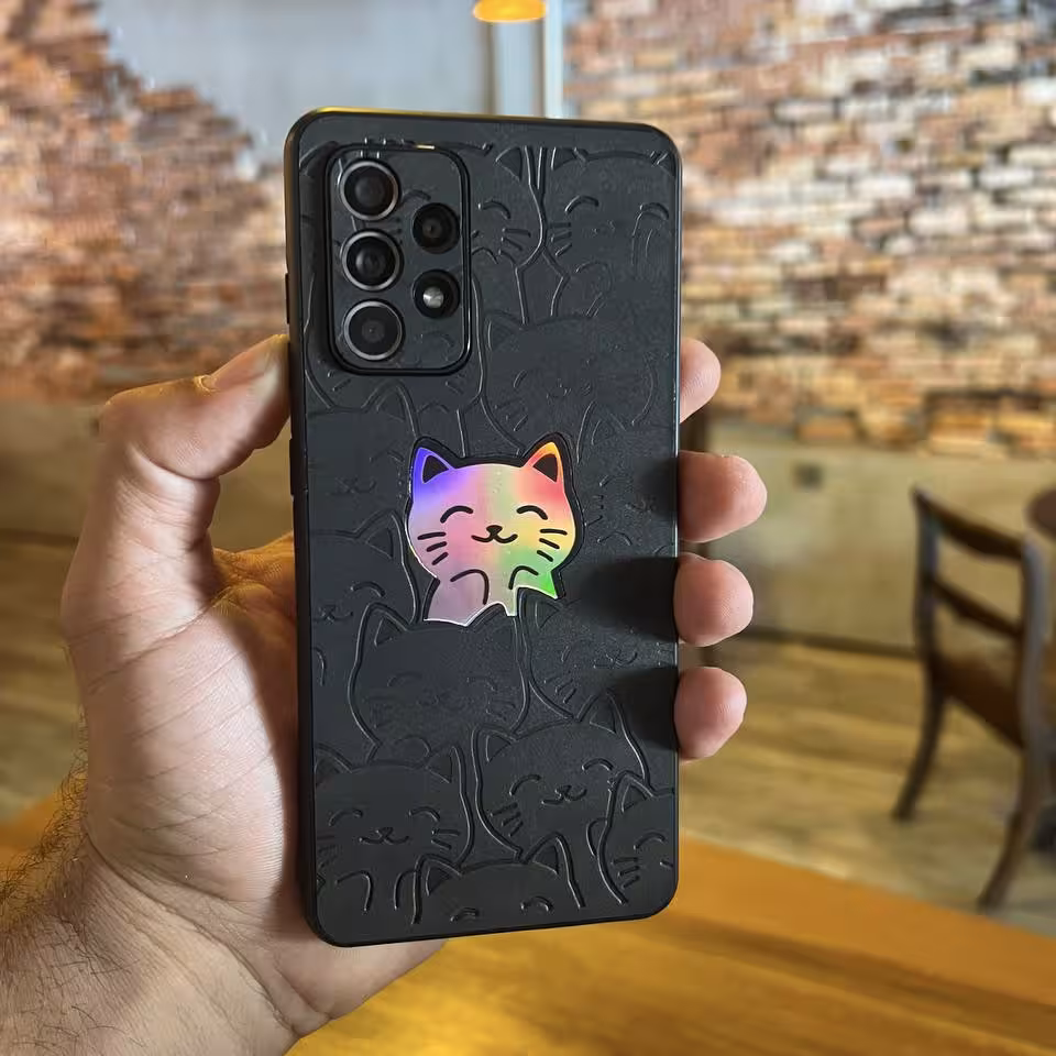 قاب گربه داغی هلوگرامی اندرویدی