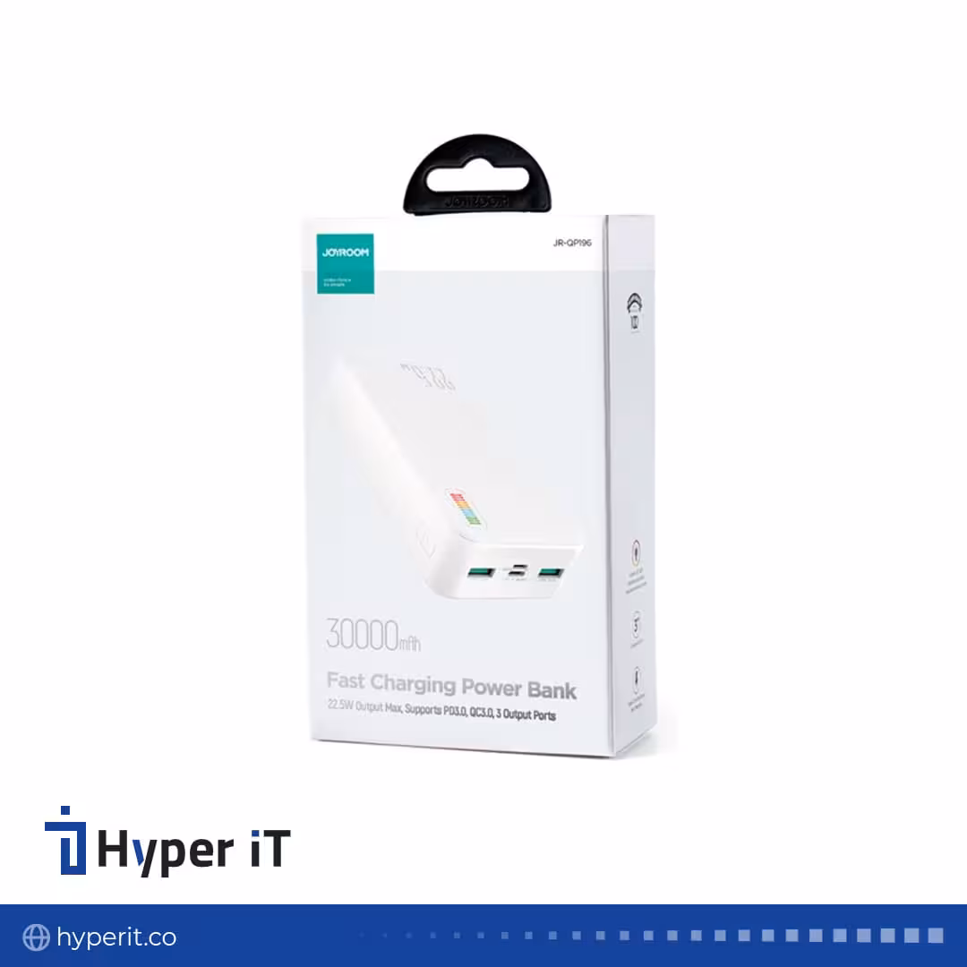 پاوربانک 30000 میلی آمپر JOYROOM JR-QP196