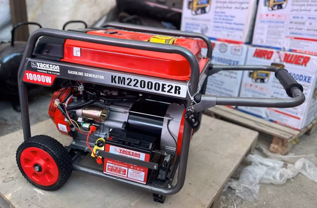 موتور برق بنزینی 10/5 کیلو وات واکسون مدل KM22000E2R