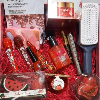 پک کادویی آرایشی بهداشتی یلدایی شماره 2