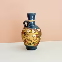 گلدان کوزه ای گلس طرح هجده