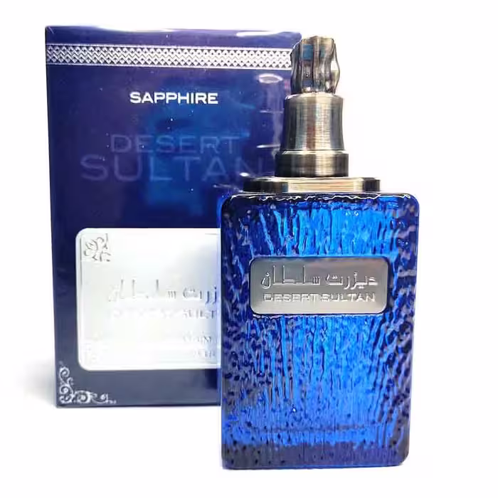 عطر ادکلن عربی دیزرت سلطان سفایر آبی ارض الزعفران Desert Sultan