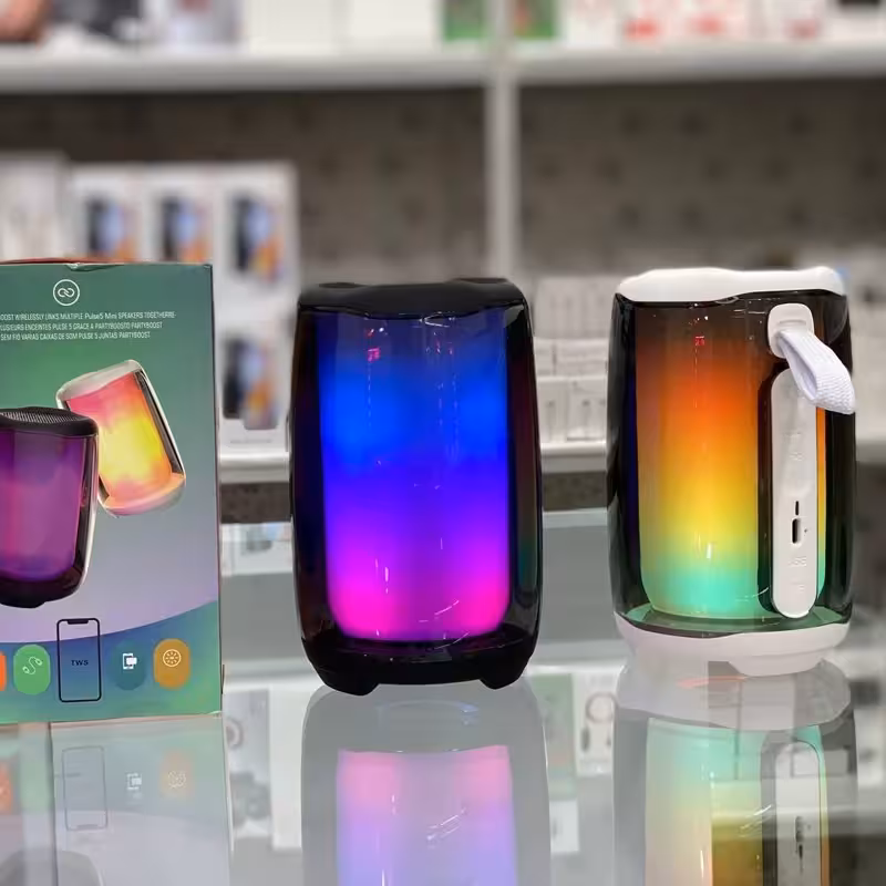 اسپیکر Pluse 5 mini مدل شیشه ای اصل کیفیت عالی