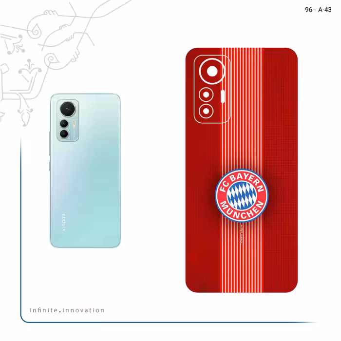 برچسب پوششی ماهوت مدل Bayern_Munchen مناسب برای گوشی موبایل شیائومی 12 Lite