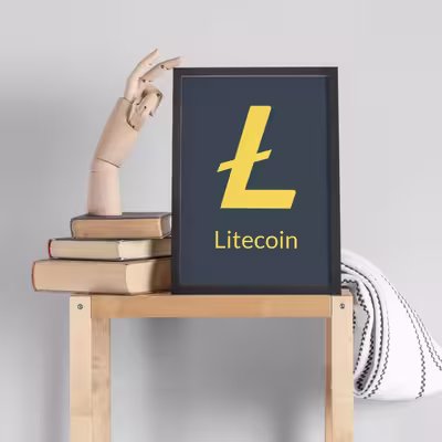 تابلو طرح لایت کوین کد BLCY3