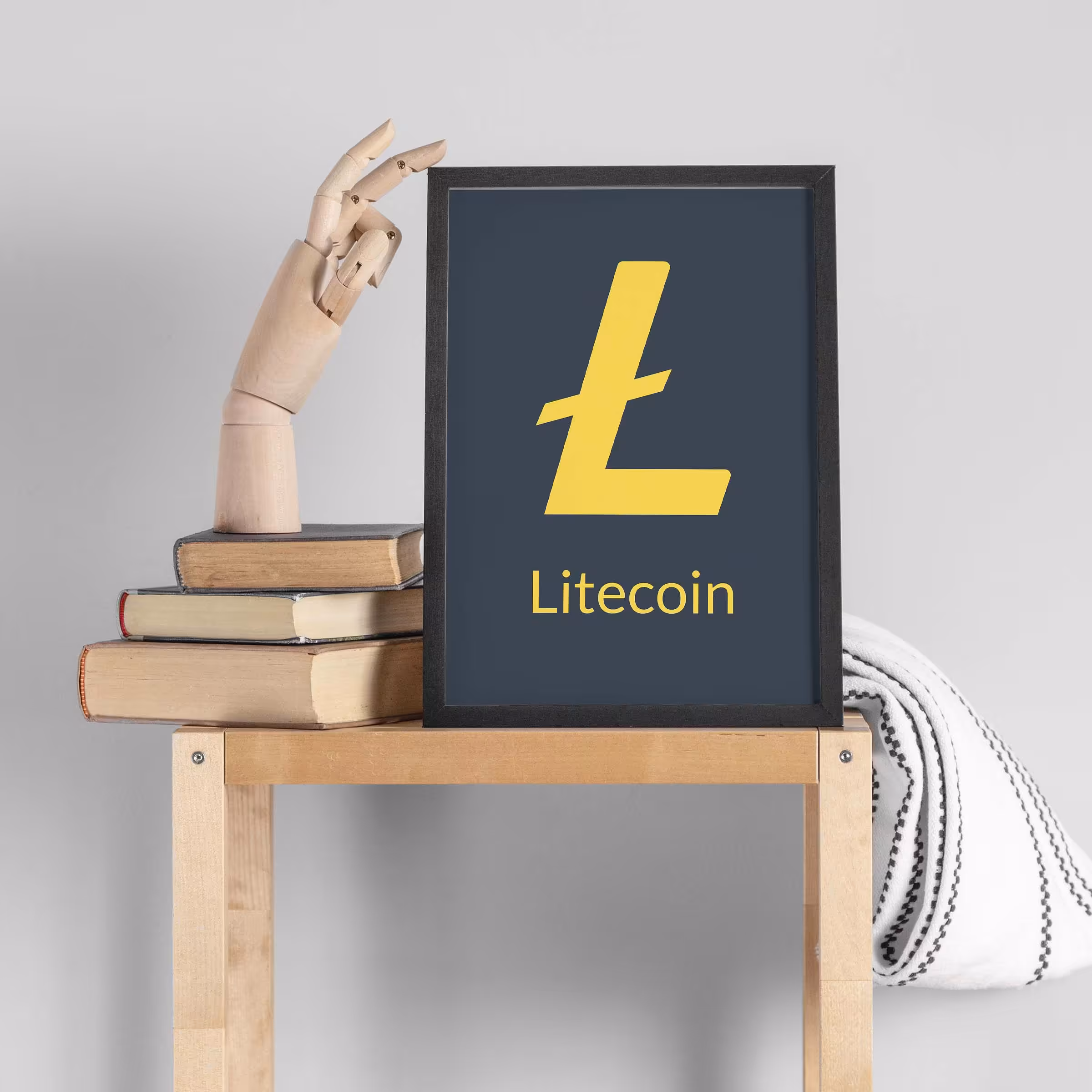 تابلو طرح لایت کوین کد BLCY3