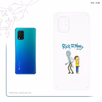 برچسب پوششی ماهوت مدل Rick and Morty مناسب برای گوشی موبایل شیائومی Mi 10 Lite 5G