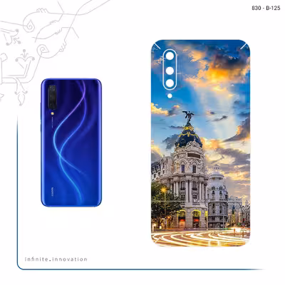 برچسب پوششی ماهوت مدل City of Madrid مناسب برای گوشی موبایل شیائومی MI 9 Lite