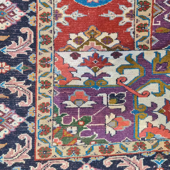 فرش دستبافت دو نیم متری مدل قشقایی کد 1002