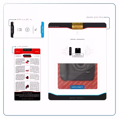 برچسب پوششی ماهوت مدل Canon-Logo مناسب برای تبلت سامسونگ Galaxy Note 8.0 2013 N5100