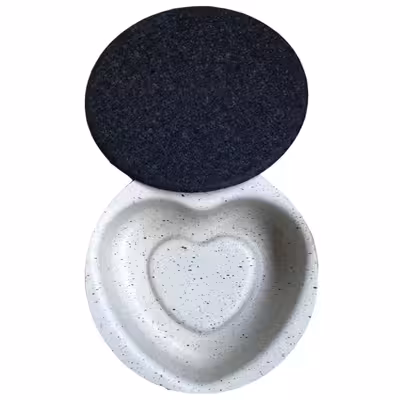 قالب کیک مدل قالب ته چبن و کیکی قلبی مجموعه 2 عددی