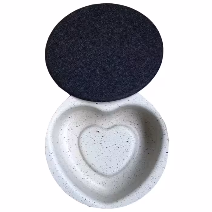 قالب کیک مدل قالب ته چبن و کیکی قلبی مجموعه 2 عددی