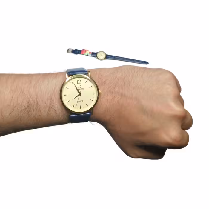 ست ساعت مچی عقربه ای زنانه و مردانه رومنس مدل Prof 04