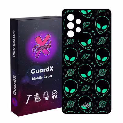 کاور گارد ایکس طرح Alien مدل Glass10200 مناسب برای گوشی موبایل سامسونگ Galaxy A53