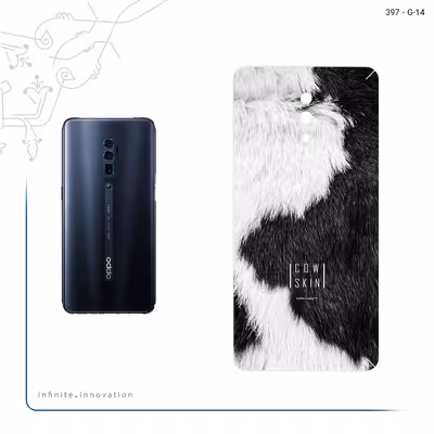 برچسب پوششی ماهوت مدل Cow Skin مناسب برای گوشی موبایل اپو RENO 10X