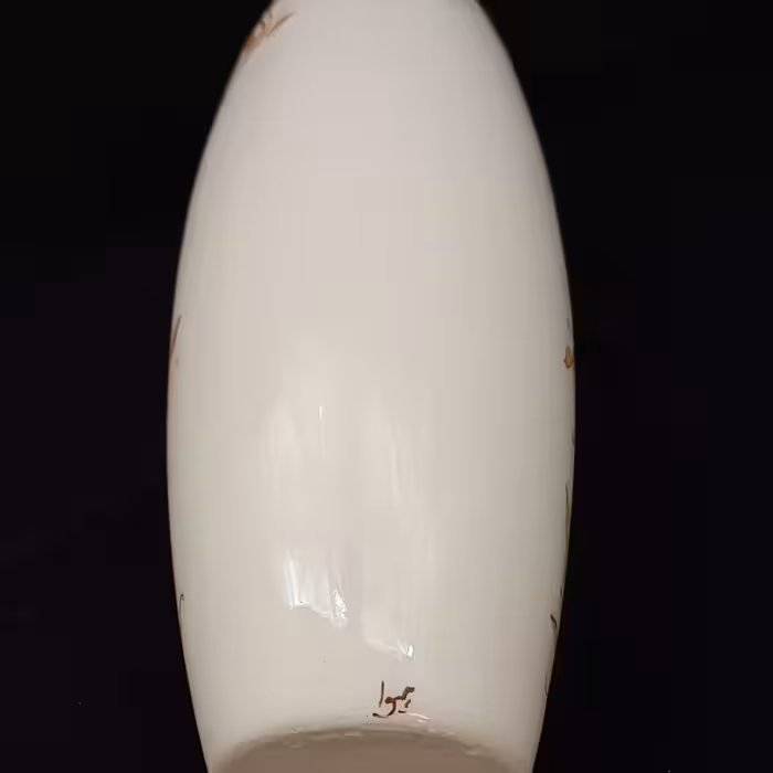 گلدان سرامیکی هیوا طرح پیچک ایستاده کد 11047651