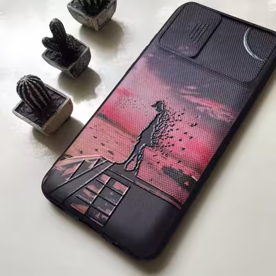 کاور طرح غروب کد S8012 مناسب برای گوشی موبایل سامسونگ Galaxy A02s