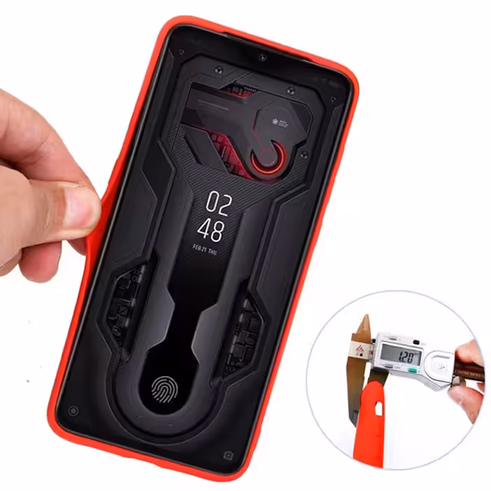 کاور مدل رینگ مگنت کد A9444 مناسب برای گوشی موبایل شیائومی Mi 8 Pro به همراه بند