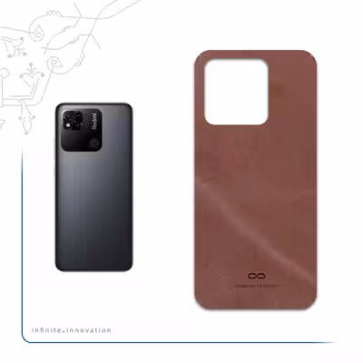 برچسب پوششی ماهوت مدل Matte-Natural-Leather مناسب برای گوشی موبایل شیائومی Redmi 10A