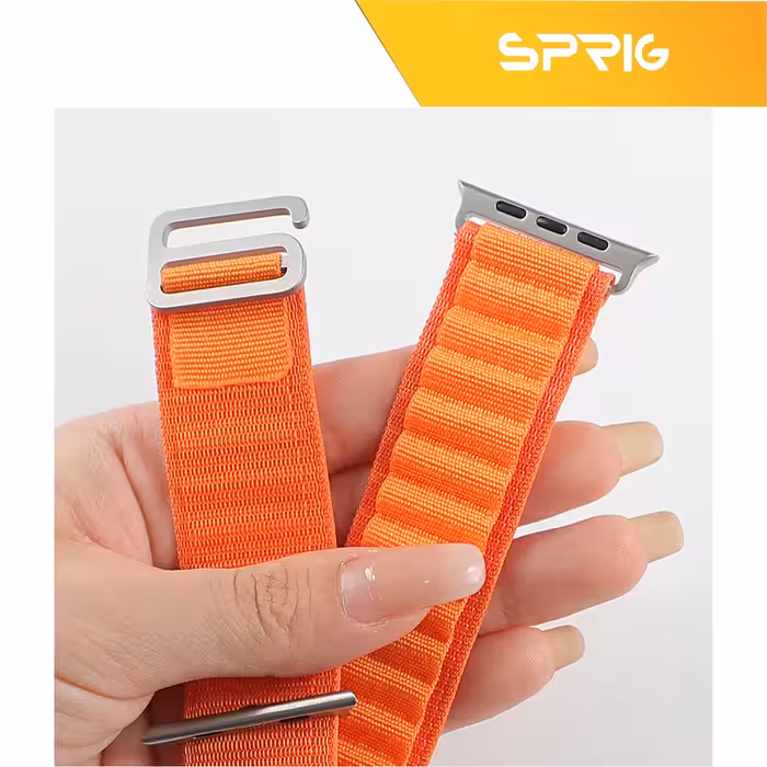 بند اسپریگ مدل َAlpine-Faceoff مناسب برای اپل واچ Series 4 44mm / Series 5 44mm / Series 6 44mm به همراه کاور