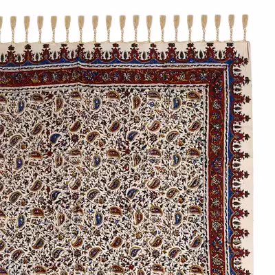 سفره قلمکار مدل بته بادامی