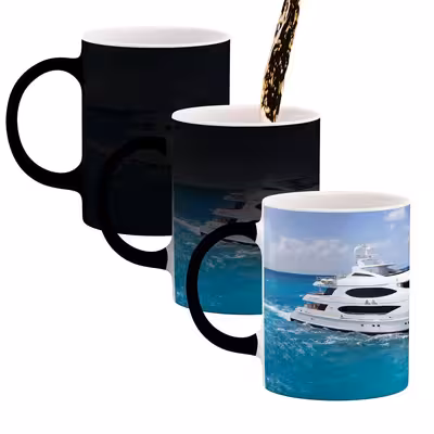 ماگ حرارتی طرح کشتی مدل mgh01474