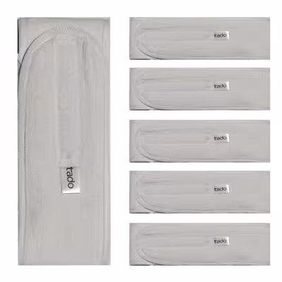 هدبند تادو مدل حوله ای کد HE108 مجموعه 6 عددی