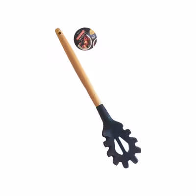 سرویس کفگیر و ملاقه  6 پارچه شنگیا مدل سیلیکونی