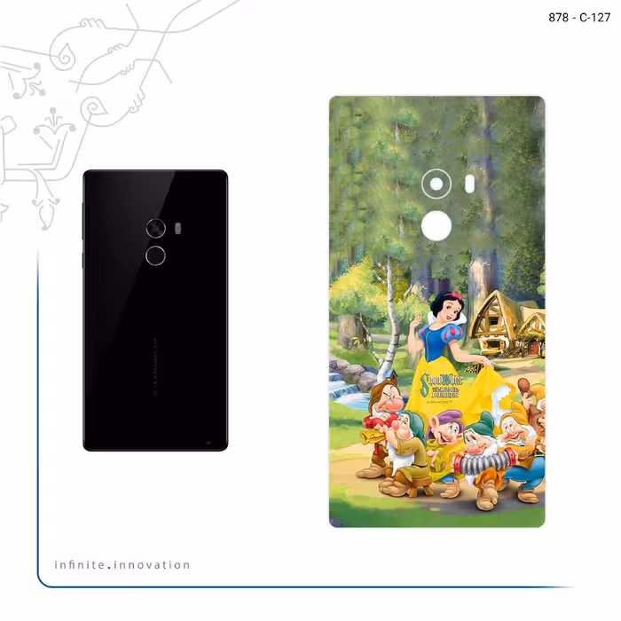 برچسب پوششی ماهوت مدل Snow White مناسب برای گوشی موبایل شیائومی Mi Mix