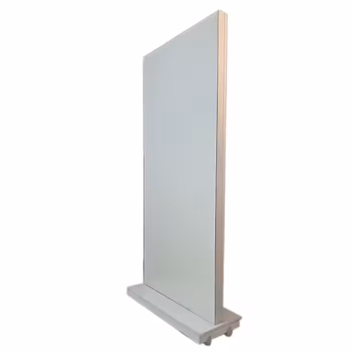 آینه مدل چراغ دار با پایه 