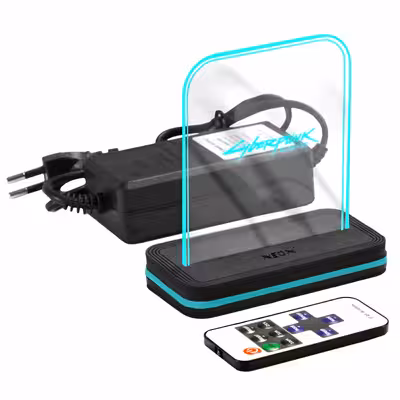 چراغ رومیزی نئون مدل CYBRPNK_TURQUOISE AC