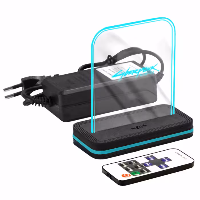 چراغ رومیزی نئون مدل CYBRPNK_TURQUOISE AC