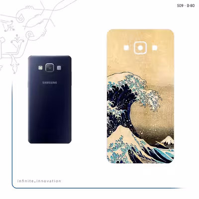 برچسب پوششی ماهوت مدل The Great Wave off Kanagawa of Hokusai مناسب برای گوشی موبایل سامسونگ Galaxy A5 2015