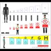 برچسب ایمنی مستر راد طرح آب آشامیدنی نیست شبکه آبیاری مدل HSE-OSHA-0123